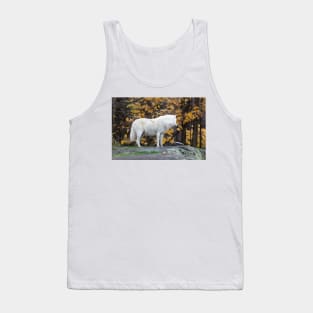 Arctic Wolf - Parc Omega, Quebec Tank Top